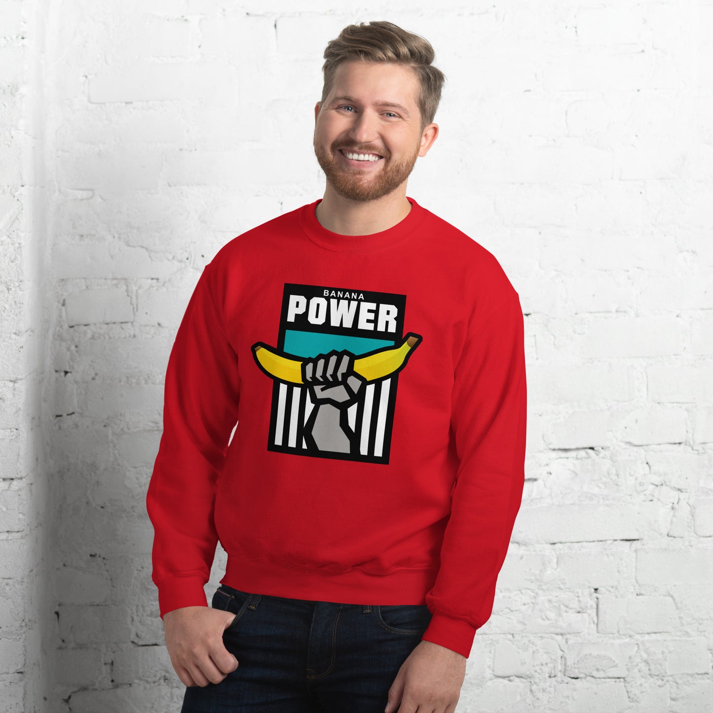 Banana Power Unisex Sweatshirt