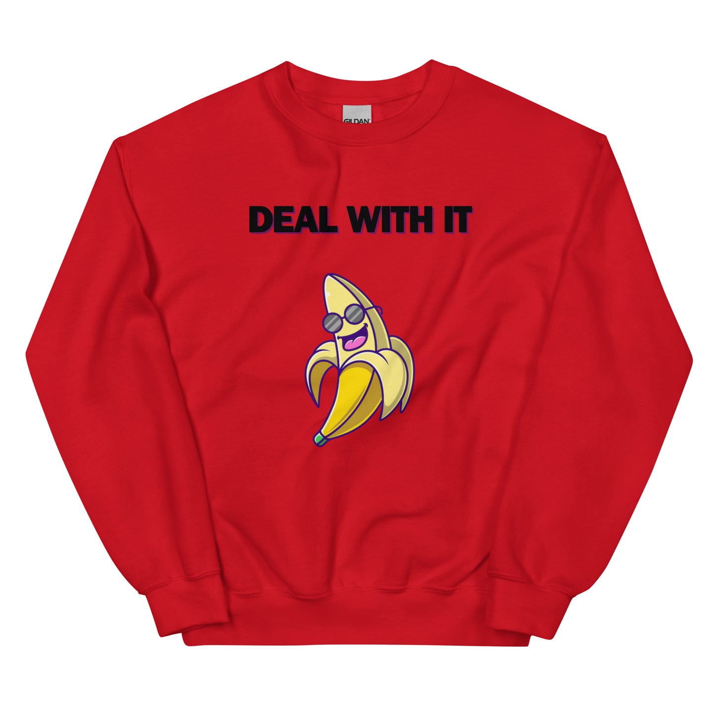 Sweatshirt Unissexo Deal With It