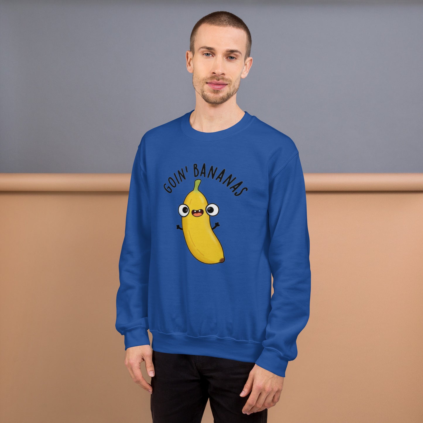 Sweatshirt unissexo Going Bananas