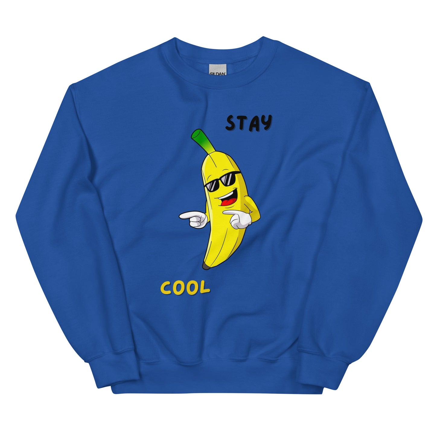 Sweatshirt unissexo Stay Cool