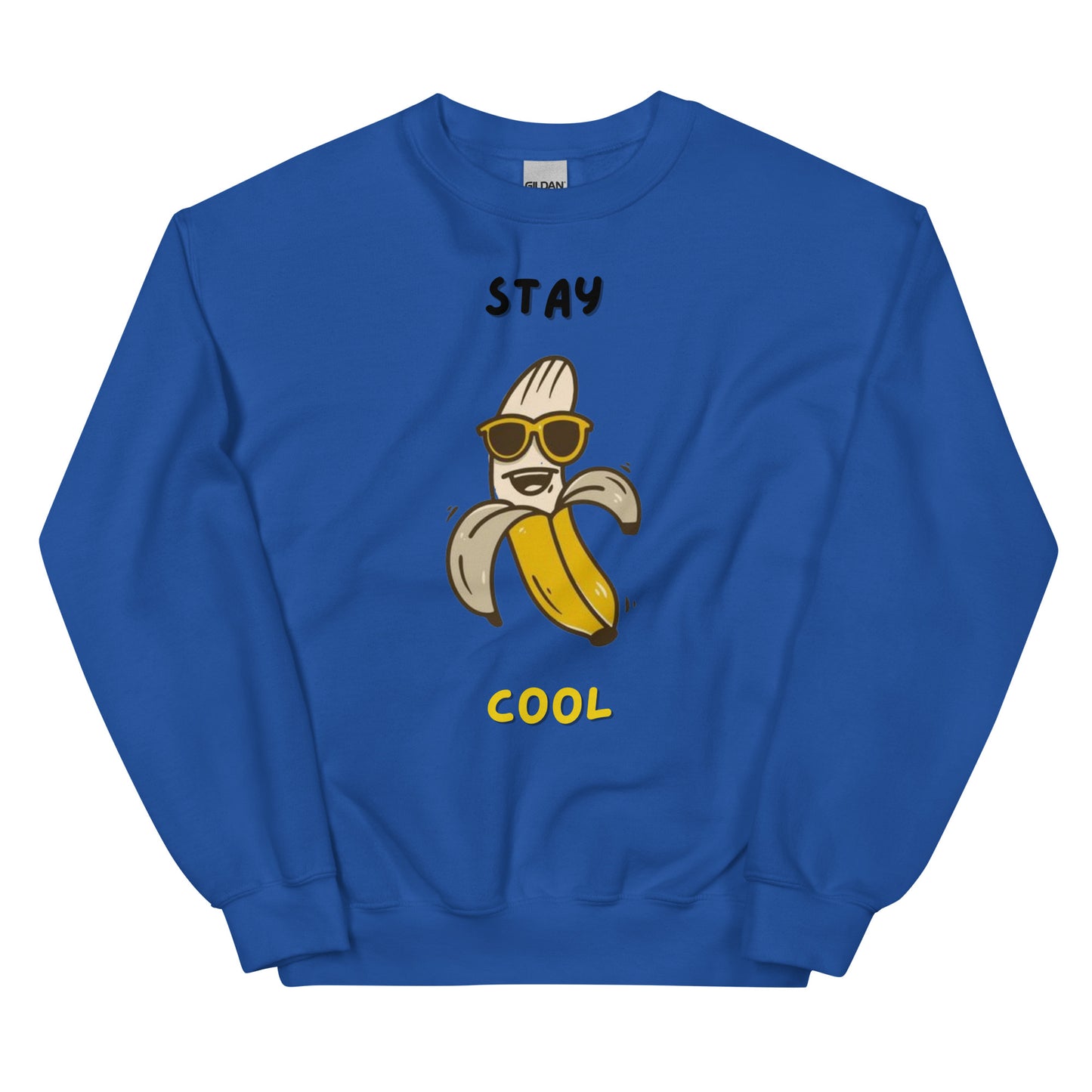 Sweatshirt unissexo Stay Cool