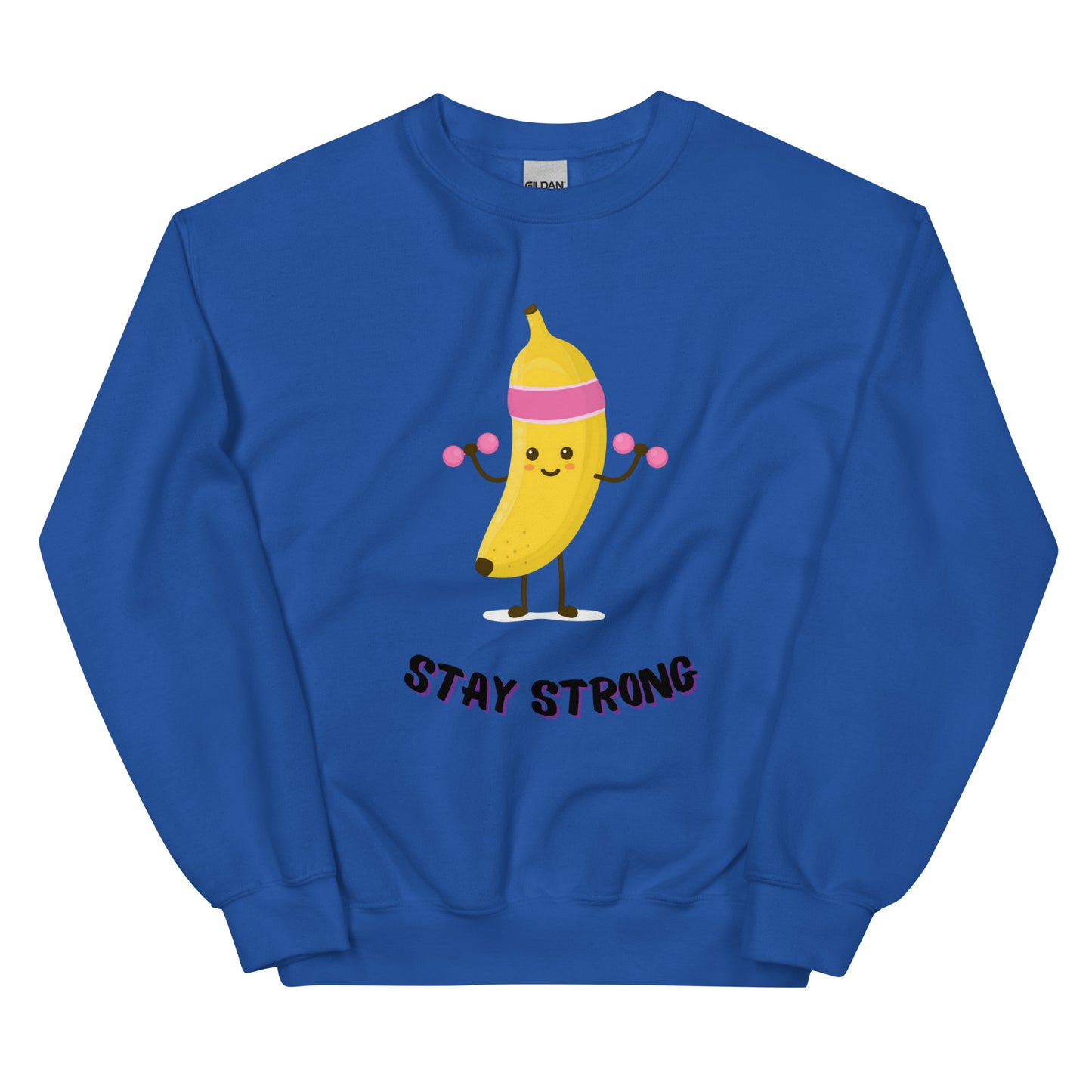 Sweatshirt unissexo Stay Strong