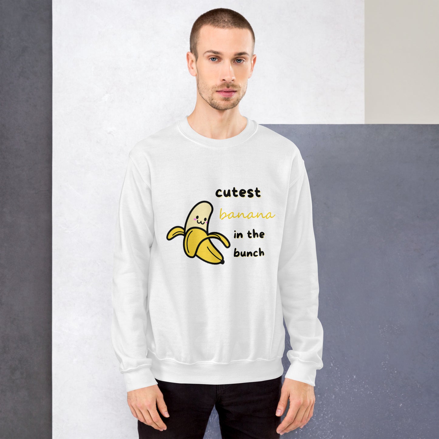 Sweatshirt Unissexo - Cute Banana