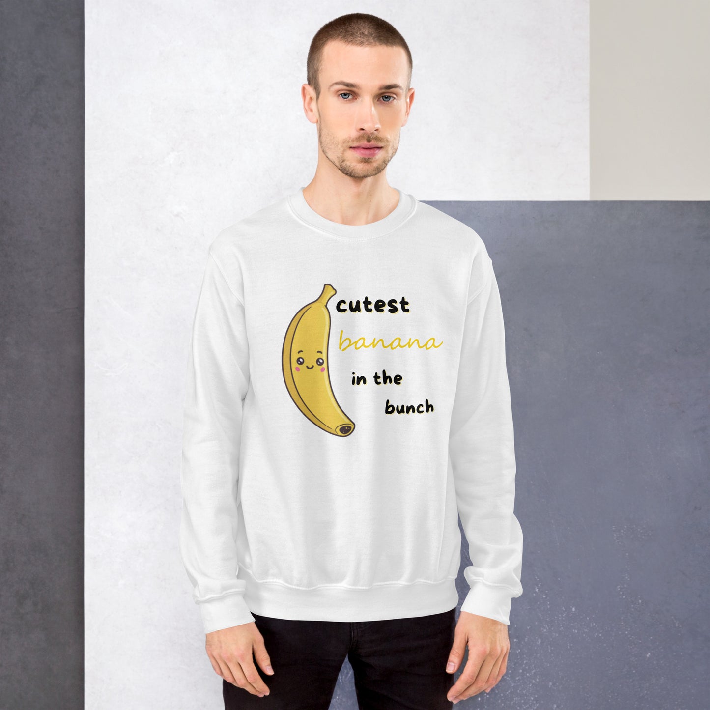 Sweatshirt Unissexo - Cute Banana