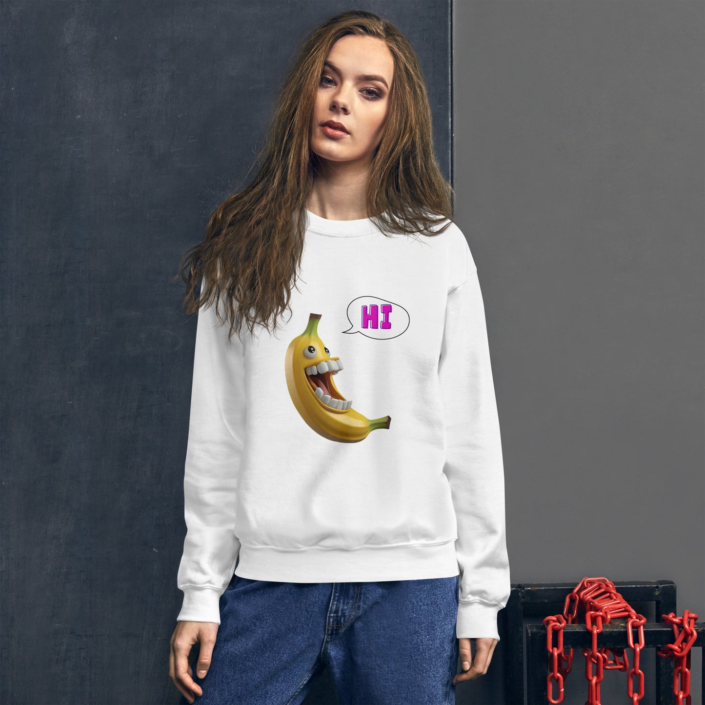 Sweatshirt Unisexo - Hi