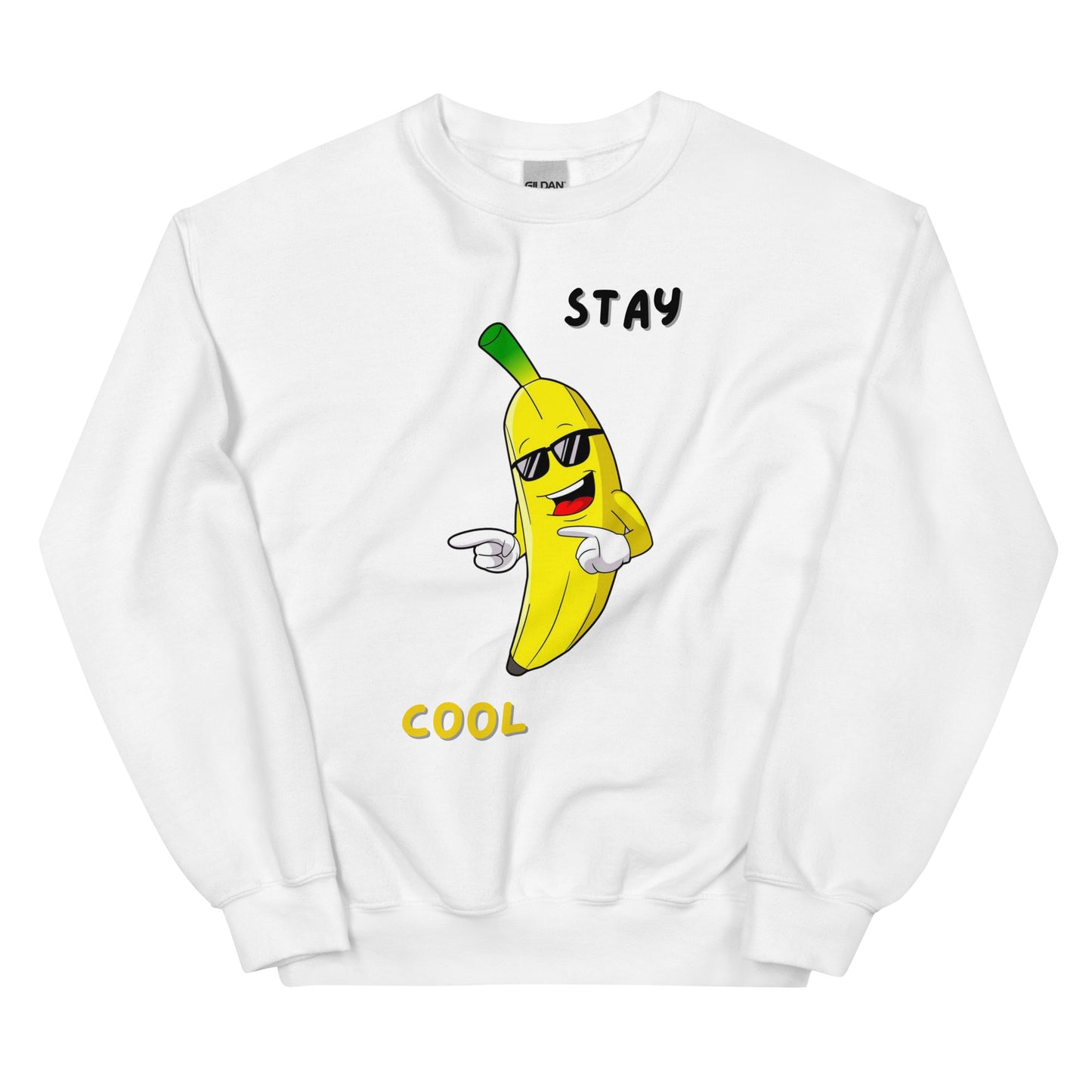 Sweatshirt unissexo Stay Cool