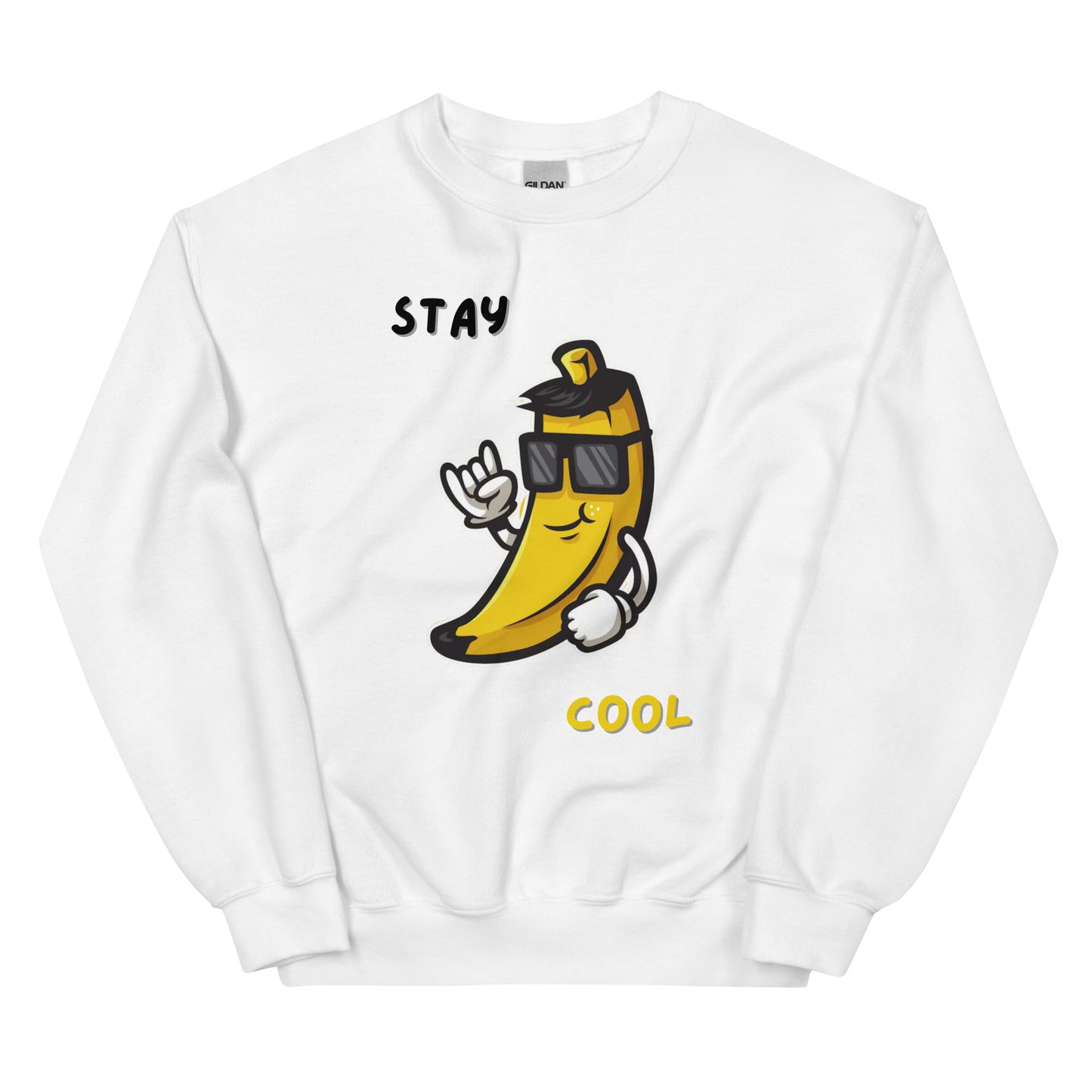 Sweatshirt unissexo Stay Cool