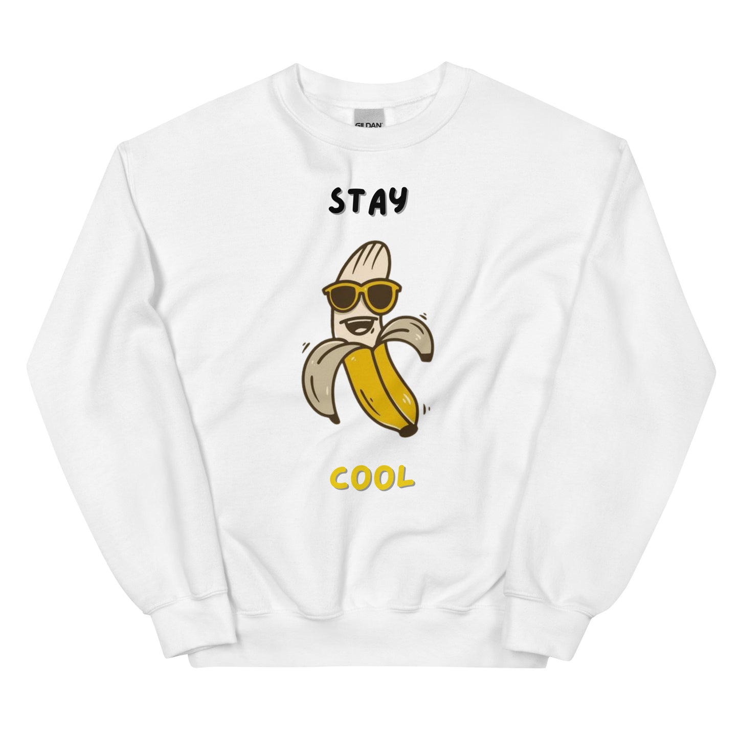 Sweatshirt unissexo Stay Cool