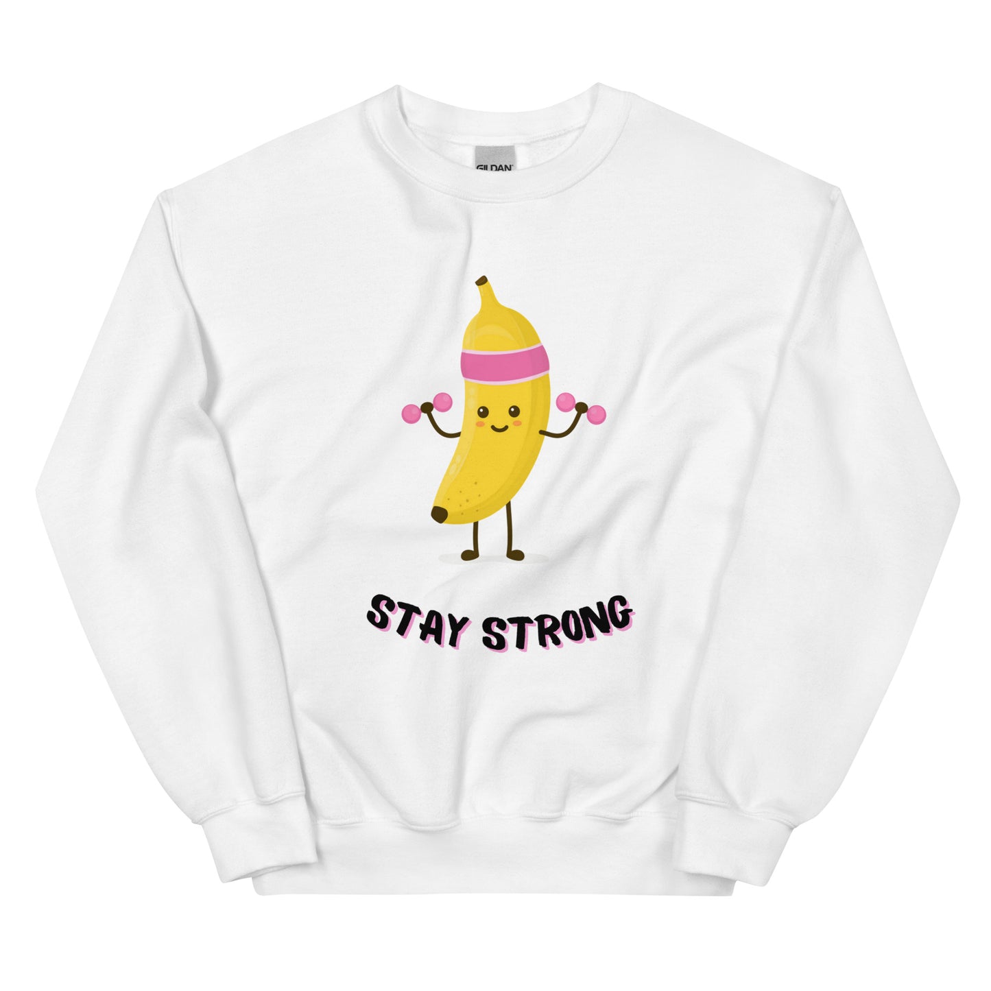 Sweatshirt unissexo Stay Strong