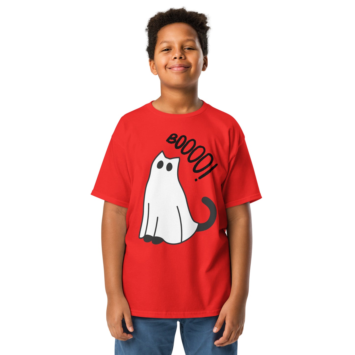 Ghost catYouth classic tee