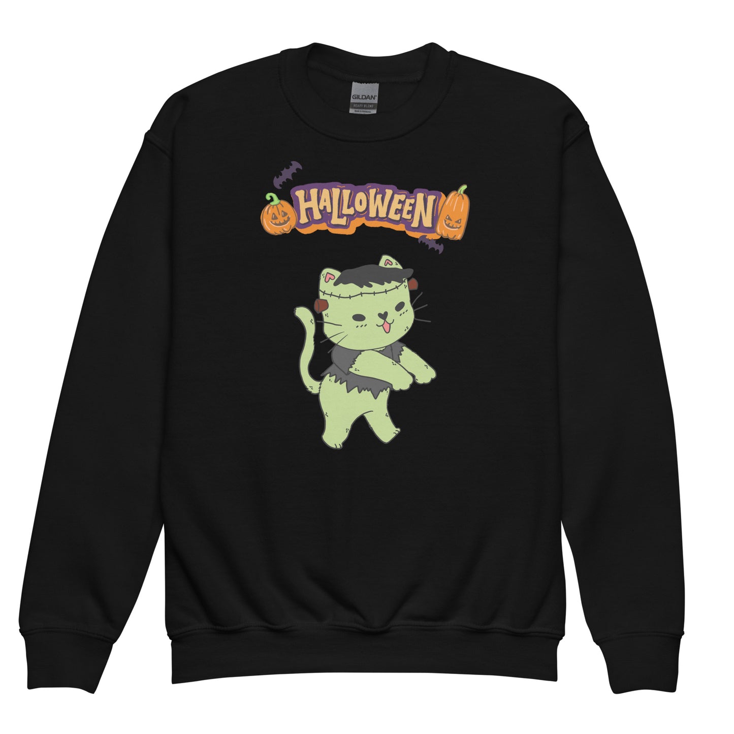 Sweatshirt gato zombie juvenil