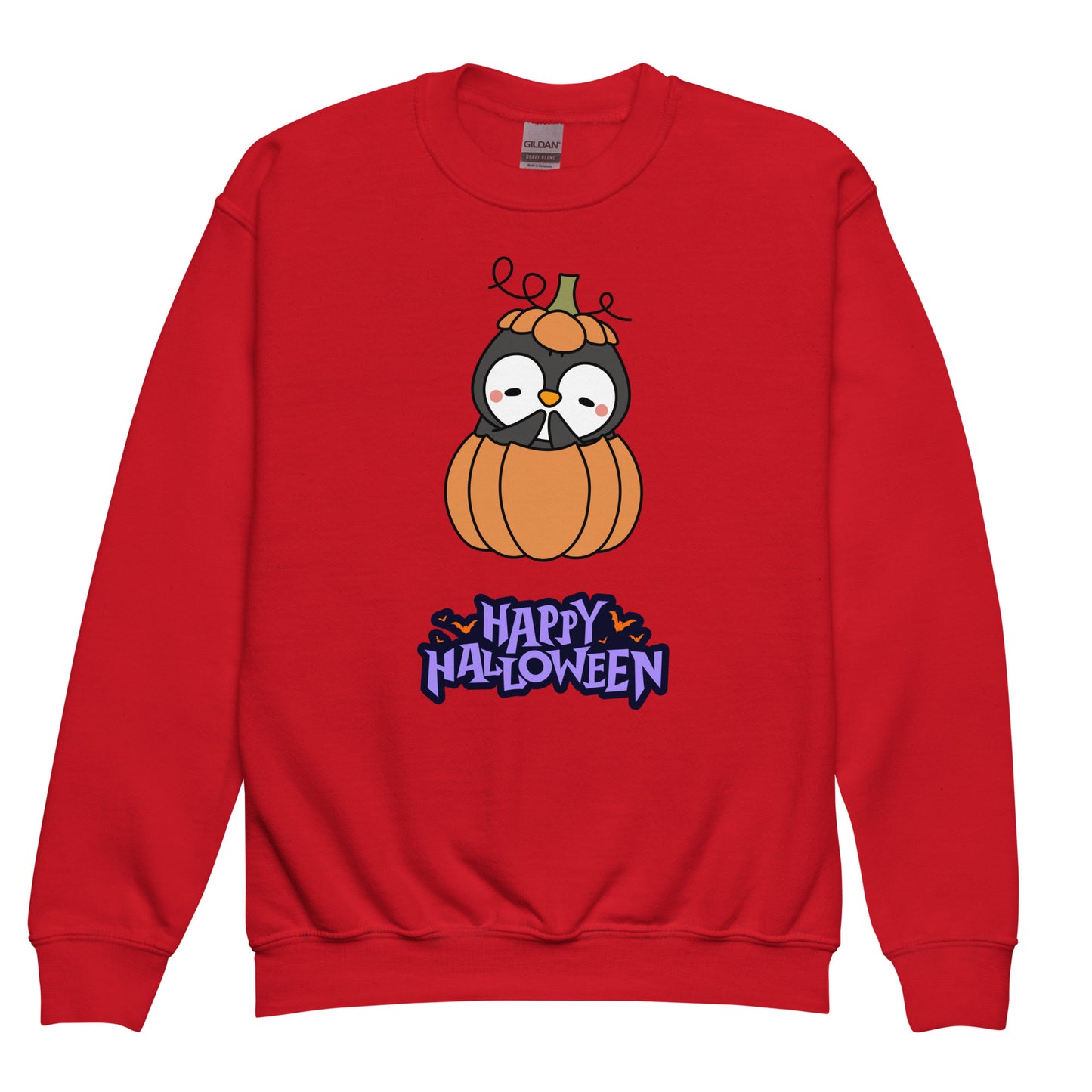 Penguin pumpkin Youth sweatshirt