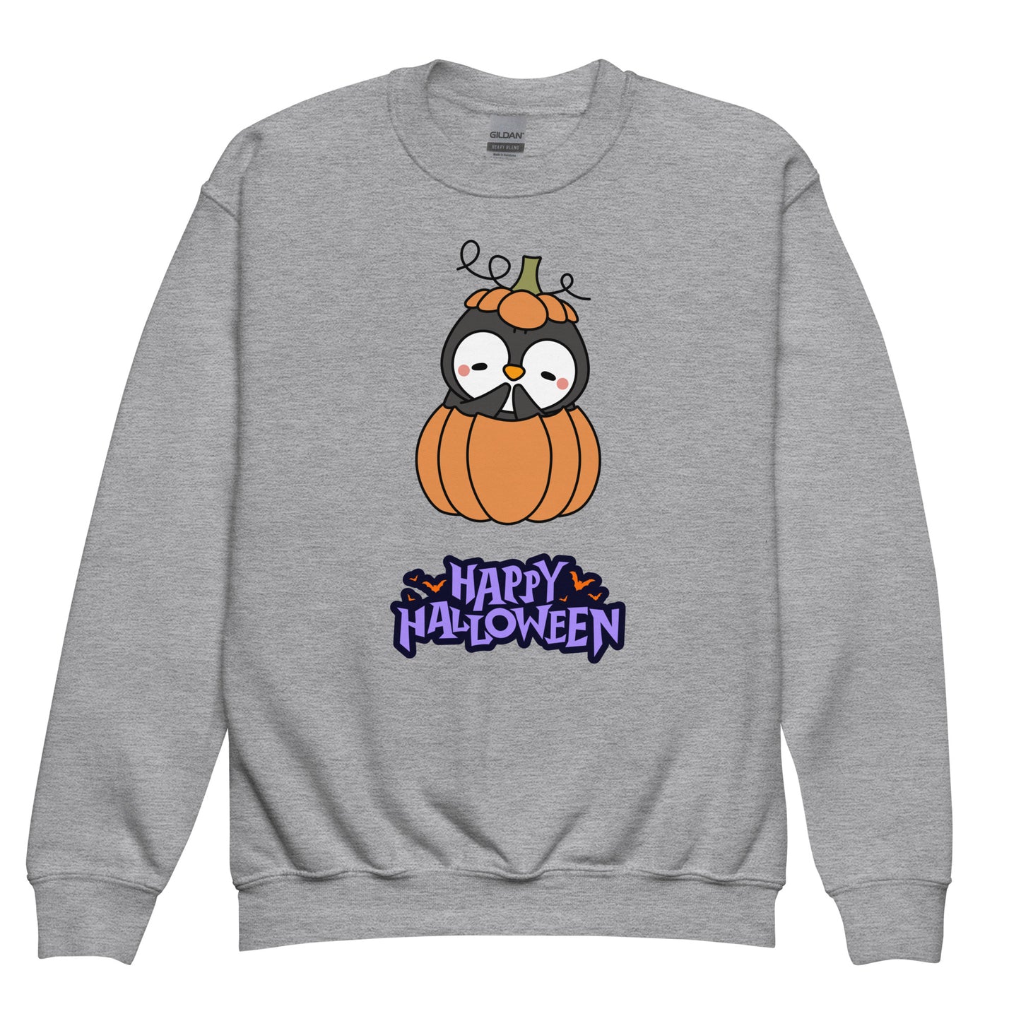 Penguin pumpkin Youth sweatshirt