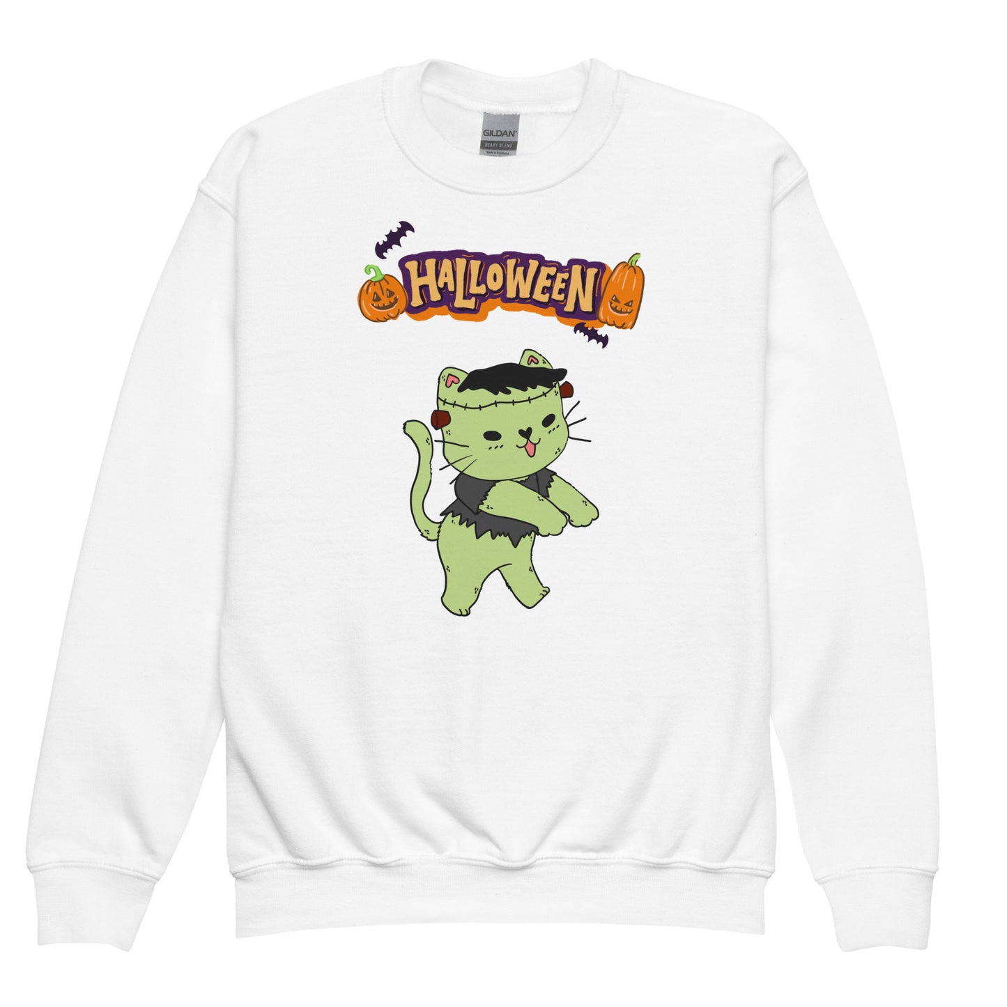 Sweatshirt gato zombie juvenil