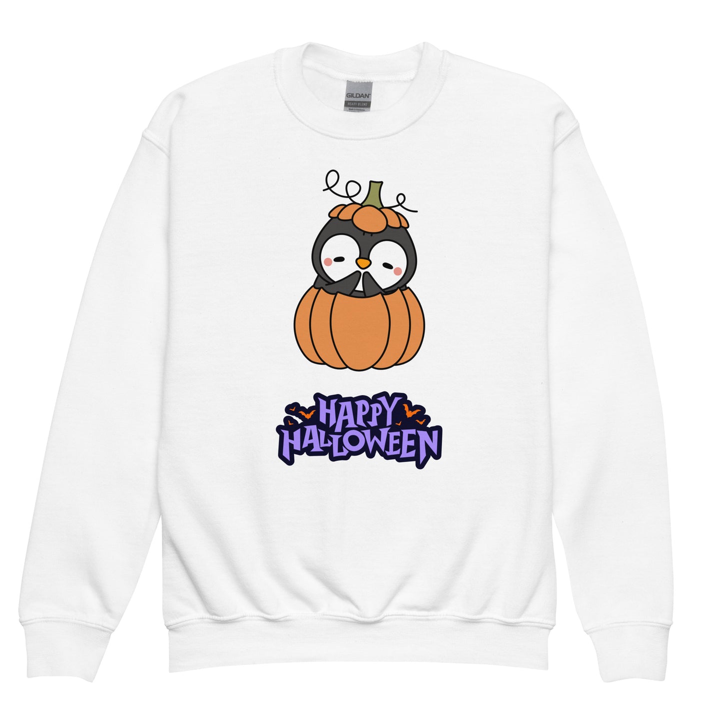 Penguin pumpkin Youth sweatshirt